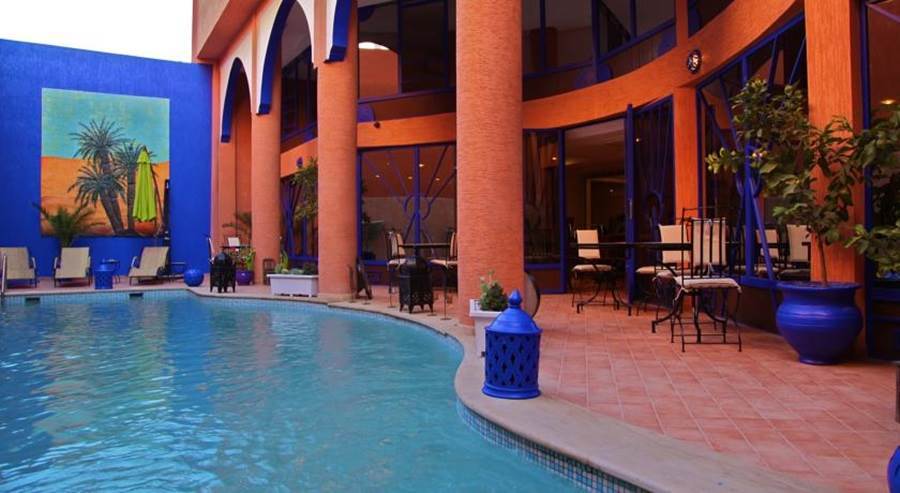 Hotel Les Trois Palmiers Marrakesh Exterior photo