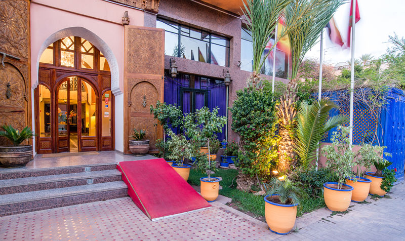 Hotel Les Trois Palmiers Marrakesh Exterior photo