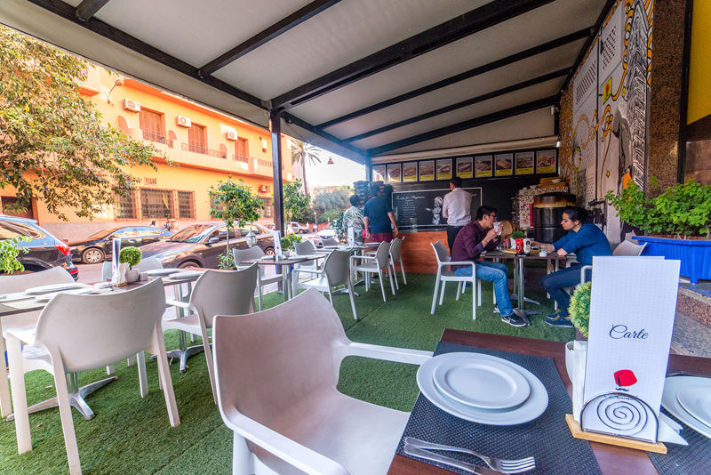 Hotel Les Trois Palmiers Marrakesh Exterior photo